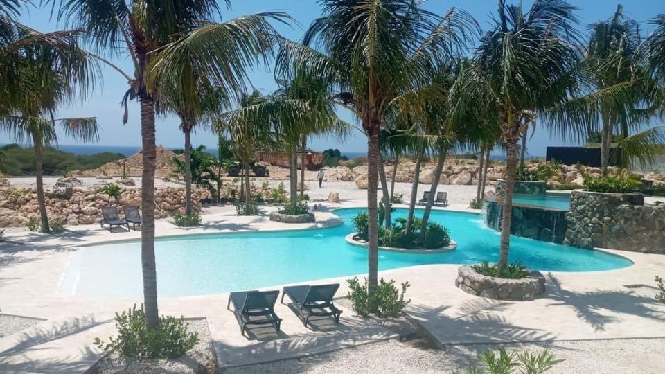 Blue Bay Penthouse Reef 5, Beach Golf Pool Dive With Ocean View Dorp Dorp Sint Michiel Exteriér fotografie