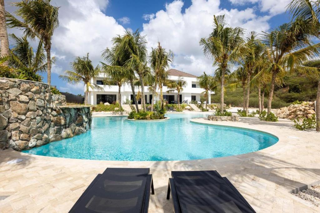 Blue Bay Penthouse Reef 5, Beach Golf Pool Dive With Ocean View Dorp Dorp Sint Michiel Exteriér fotografie