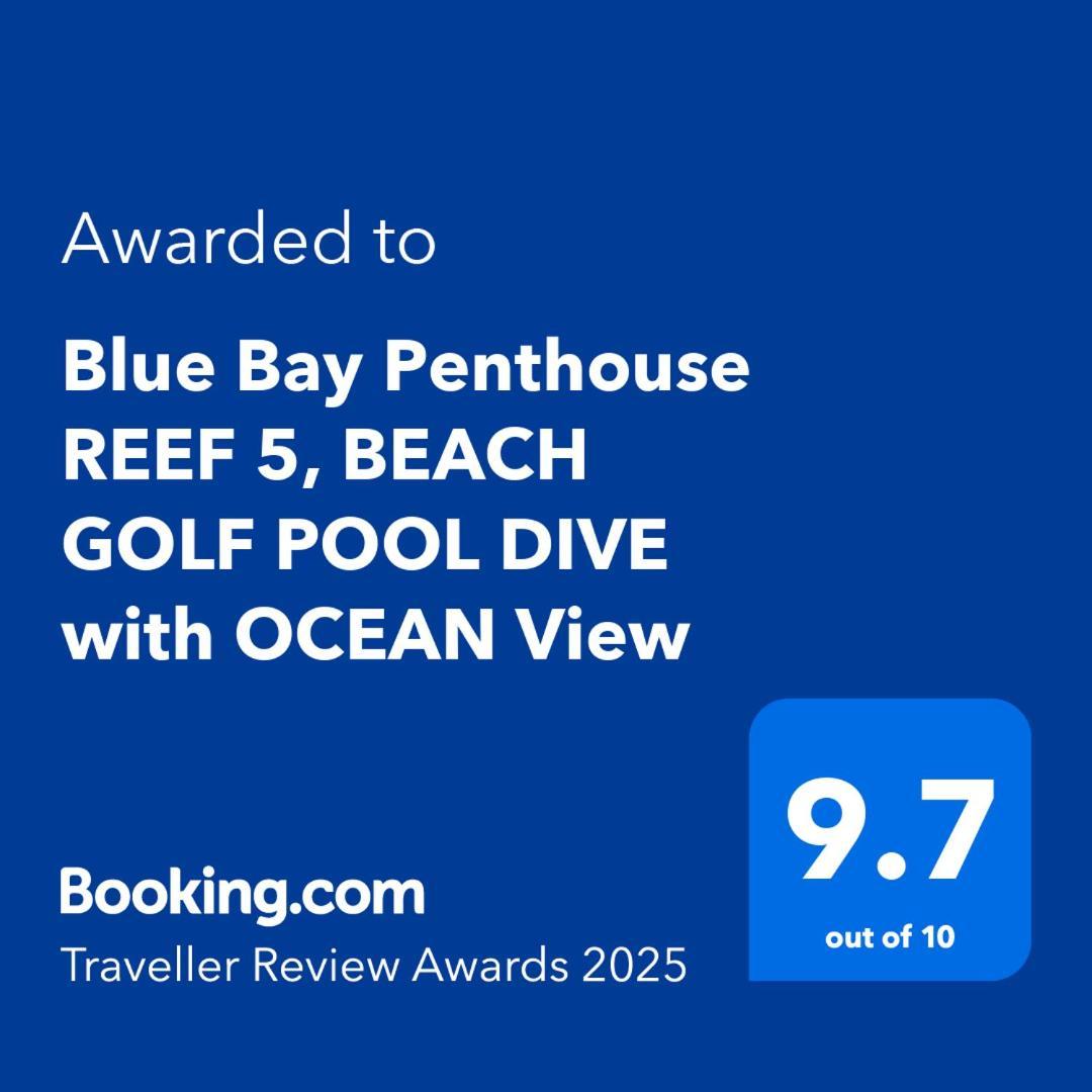Blue Bay Penthouse Reef 5, Beach Golf Pool Dive With Ocean View Dorp Dorp Sint Michiel Exteriér fotografie